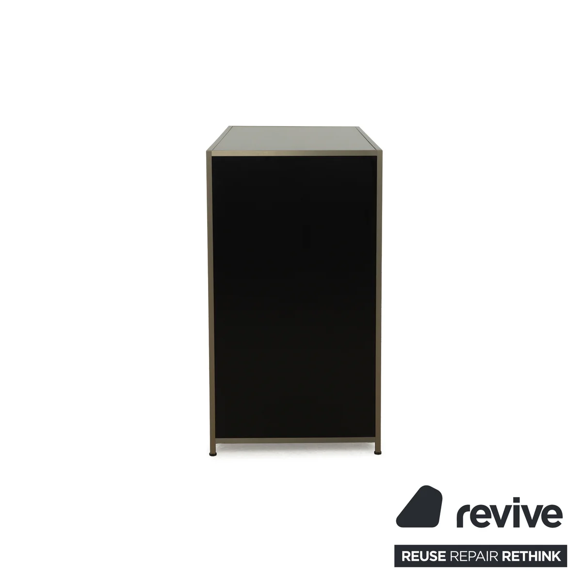 Ligne Roset Dita Holz Sideboard Anthrazit Metall Schubladen